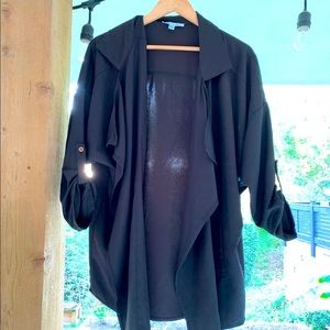 Black dress coat